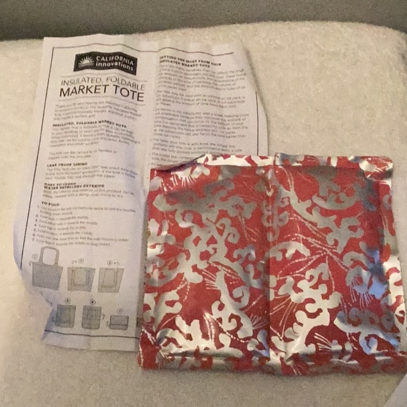 California Innvvationa Market Tote With Matching Icepack - Picture 8 of 15